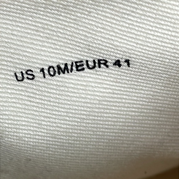 Vince Oasis Leather Runner Sneaker Cream Retro Style Lace Up Wave Sz 10 - Picture 12 of 14